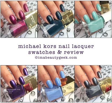 Top 10 michael kors nails design ideas and inspiration 